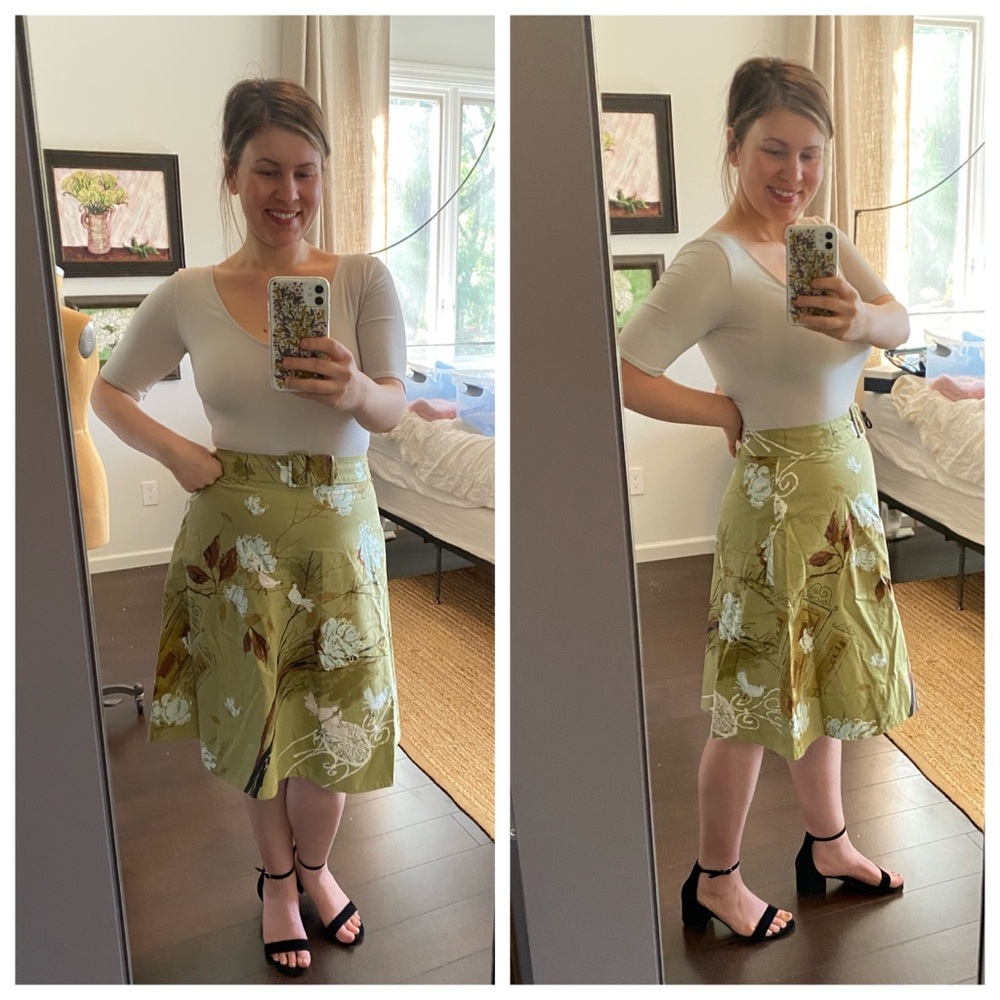 Anthropologie A-line Skirt